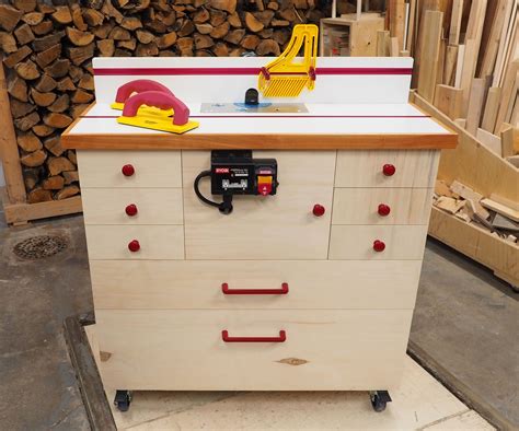 steel router table cabinet|portable router table plans.